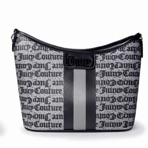 Juicy Couture Black and White Logo Bag